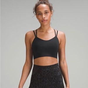 Lululemon Black Like a Cloud Long Line Bra Size:6